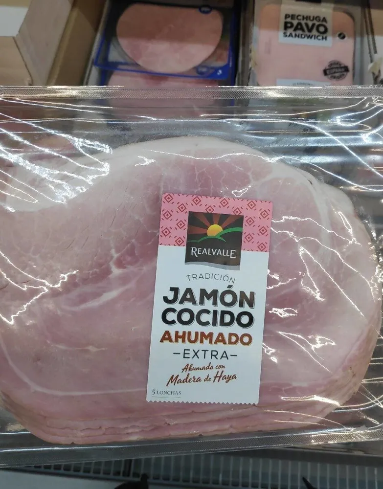 Jamón cocido ahumado extra