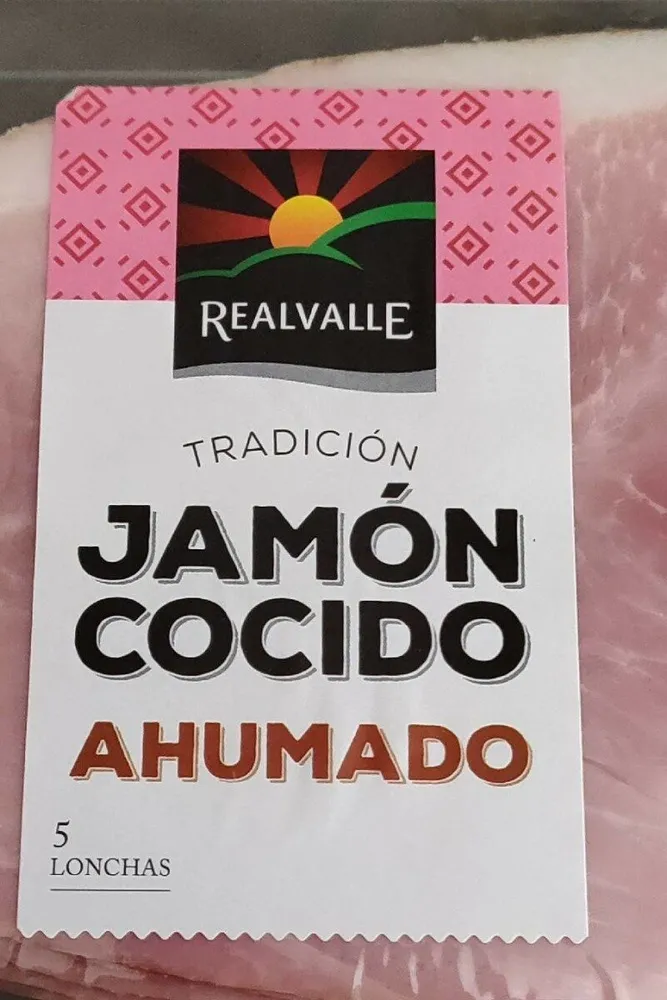 Jamón cocido ahumado