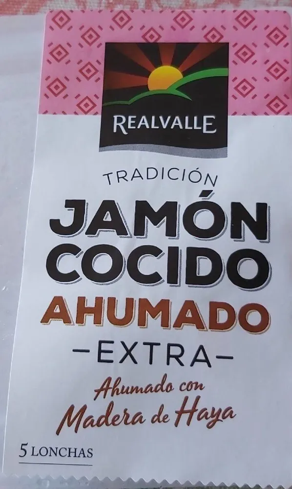 Jamón cocido ahumado