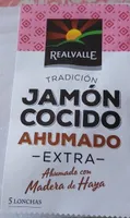 Jamón cocido ahumado