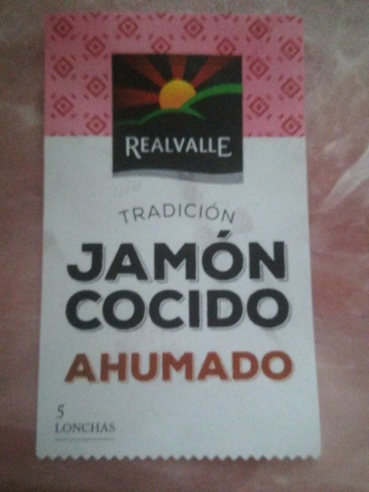 Jamón cocido ahumado