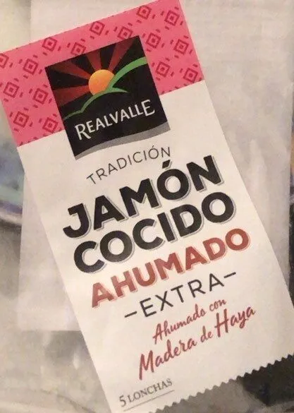 Jamon cocido ahumado