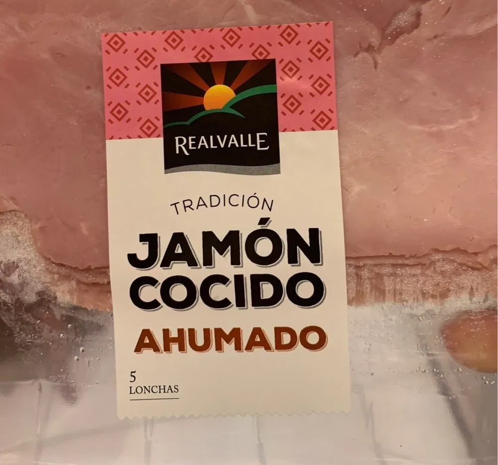 Jamon cocido ahumado