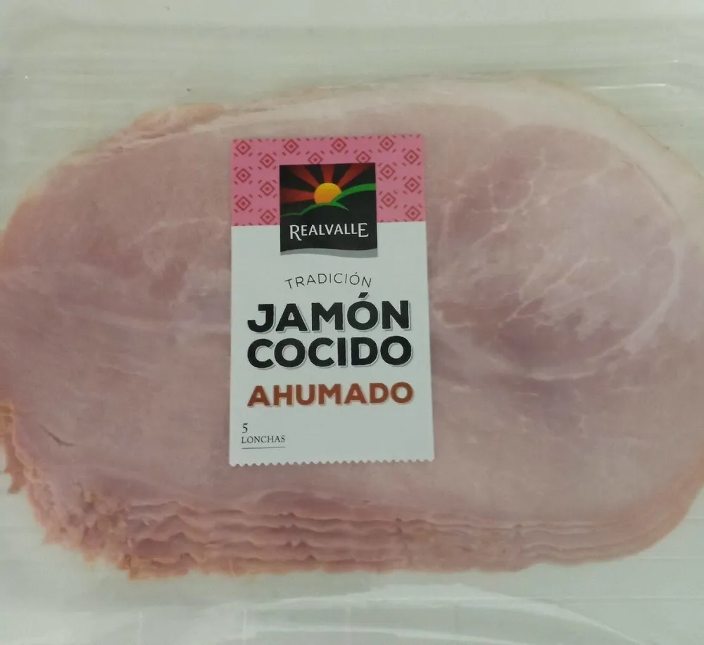 Jamón cocido ahumado