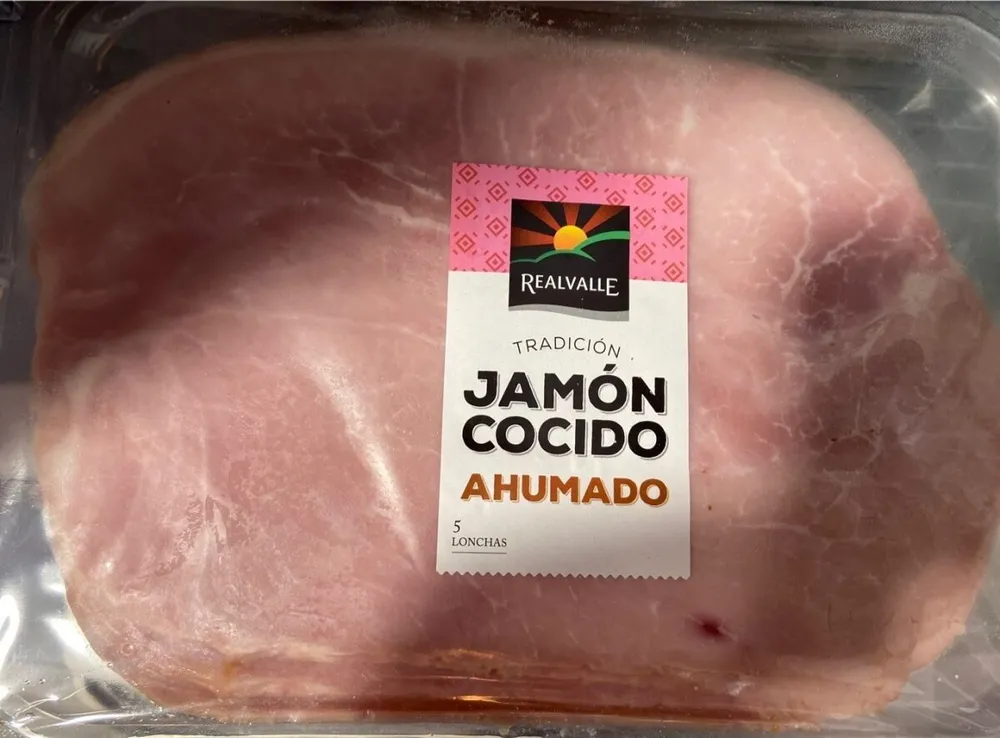 Jamon cocido ahumado