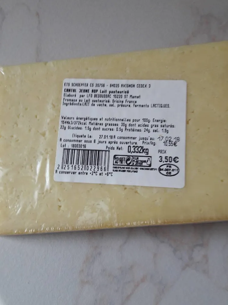 Cantal jeune