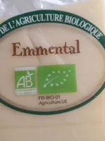 Emmental biologique l'ait pasteurisé