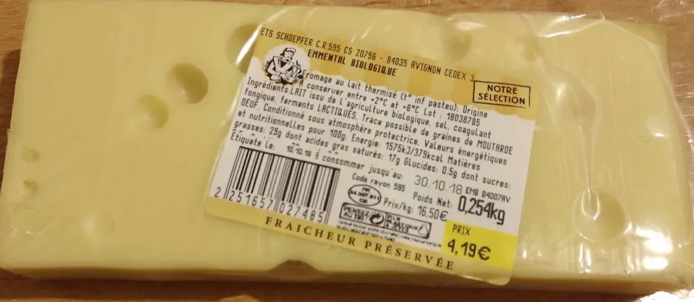 Emmental biologique