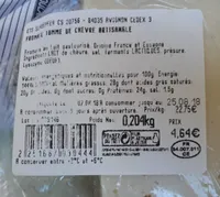 Tomme de chèvre artisanale