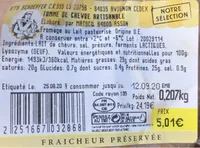 Tomme de chevre artisanale