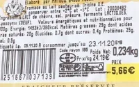 Tomme de chèvre artisanale