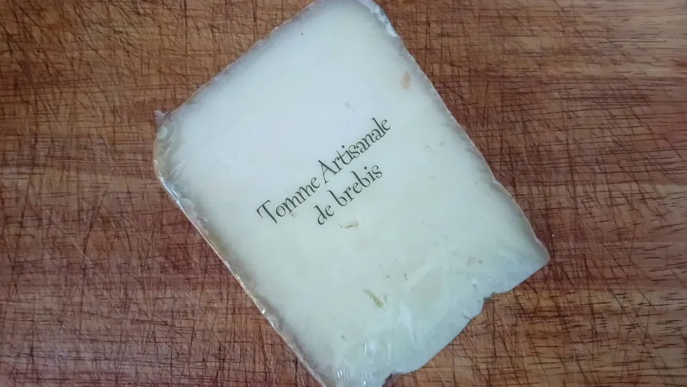 Tomme Brebis artisanale pasteurisé