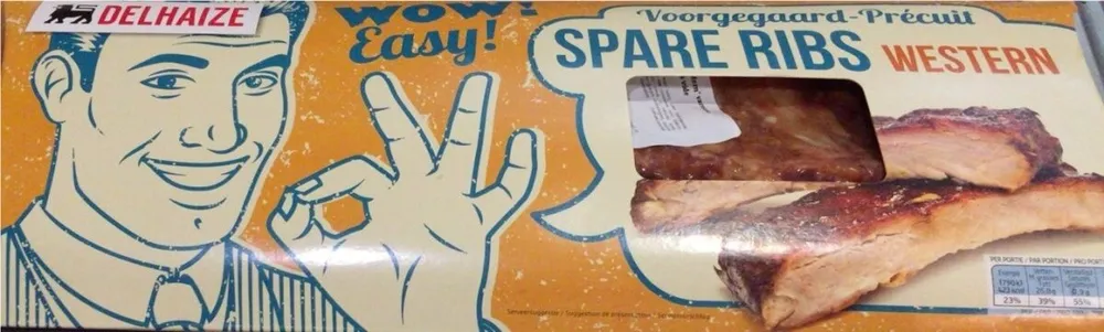 Spare ribs western