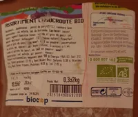Assortiment choucroute Bio