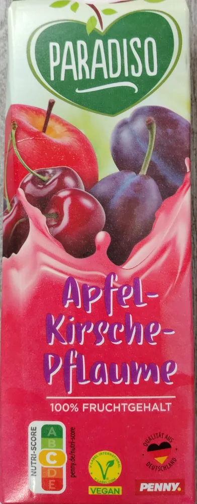 Apfel Kirsch Pflaume
