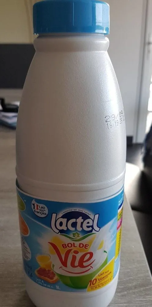 Lait Lactel Bol de Vie