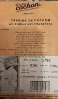 Terrine de cochon au Pineau des Charentes