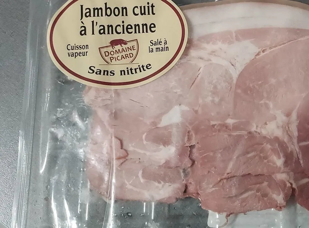Jambon cuit à  l'ancienne sans nitrite
