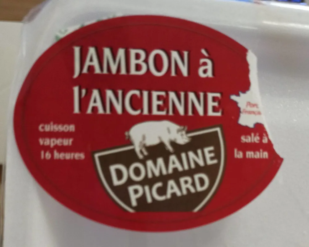 Jambon a l'ancienne cuit dans couenne