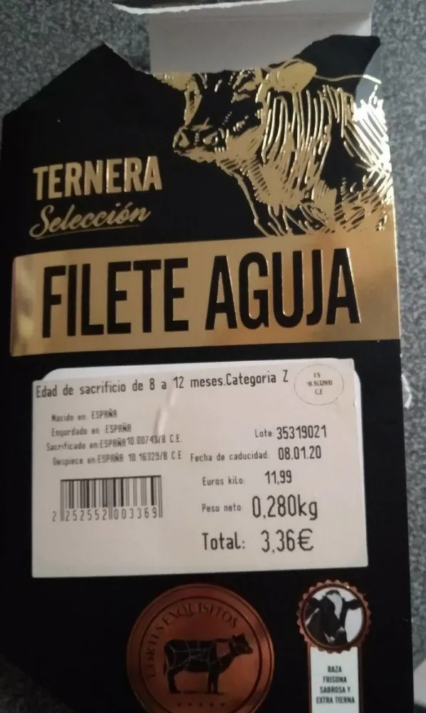 Filete de aguja