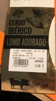 Lomo adobado cerdo iberico