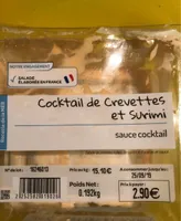 Cocktail de crevettes et surimi