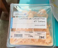 Cocktail de Crevettes et Surimi