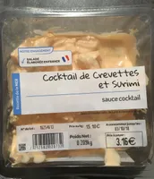 Cocktail de crevettes et surimi