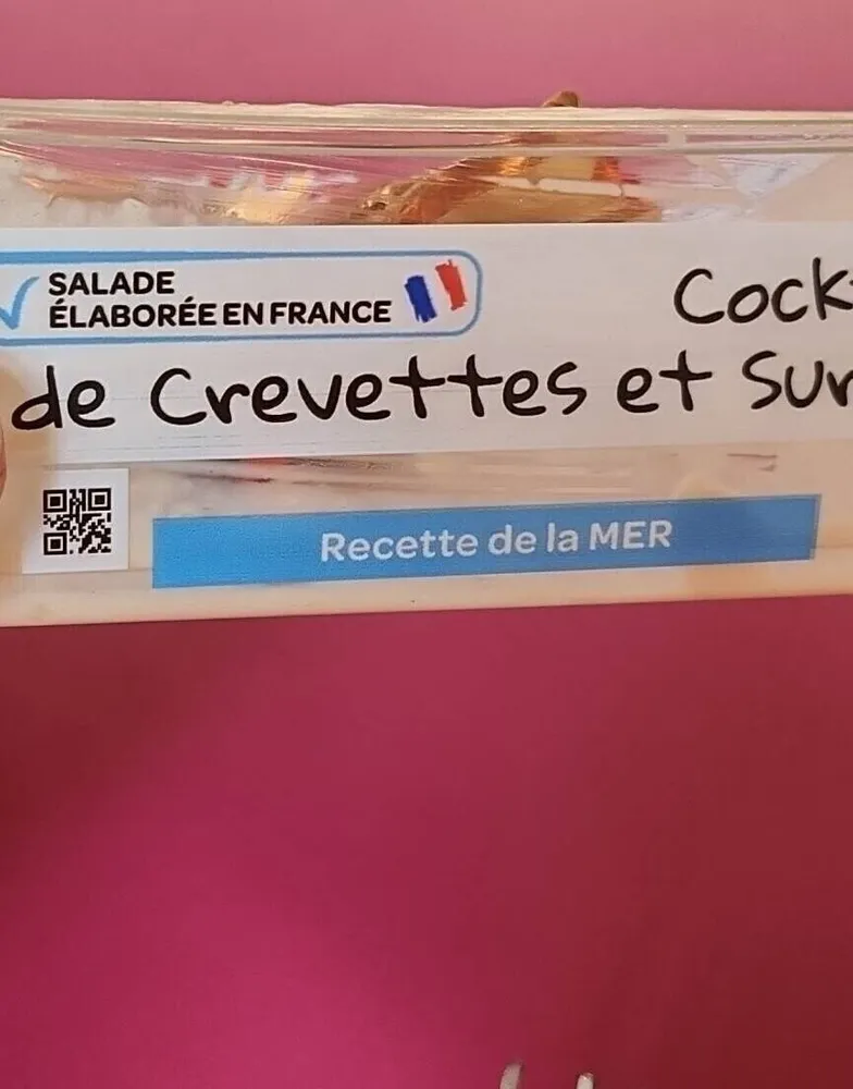 Cocktail crevettes surimi
