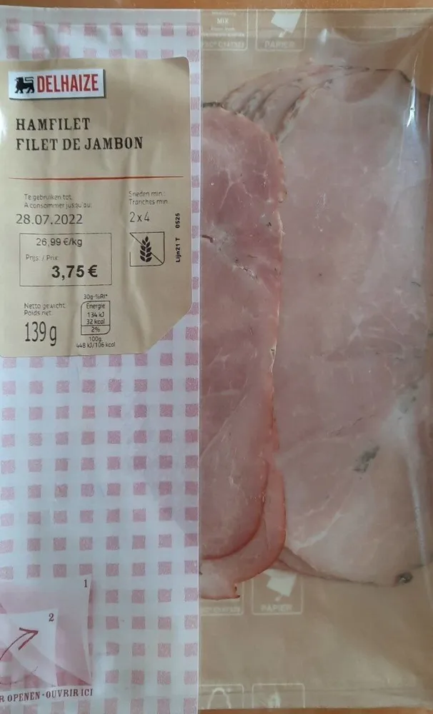 Filet de jambon