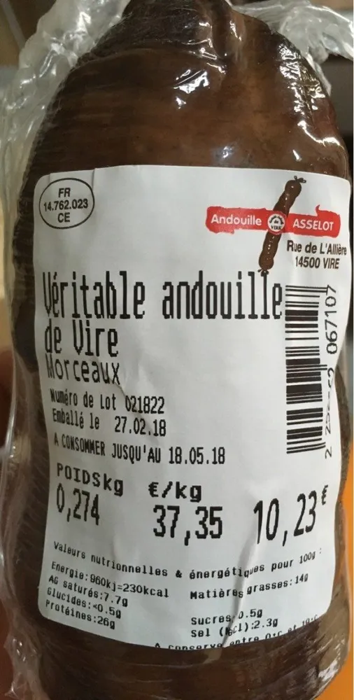 Veritable andouille de vire