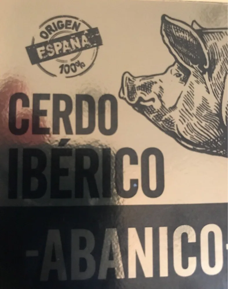 Abanico Cerdo Ibérico