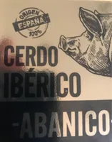 Abanico Cerdo Ibérico