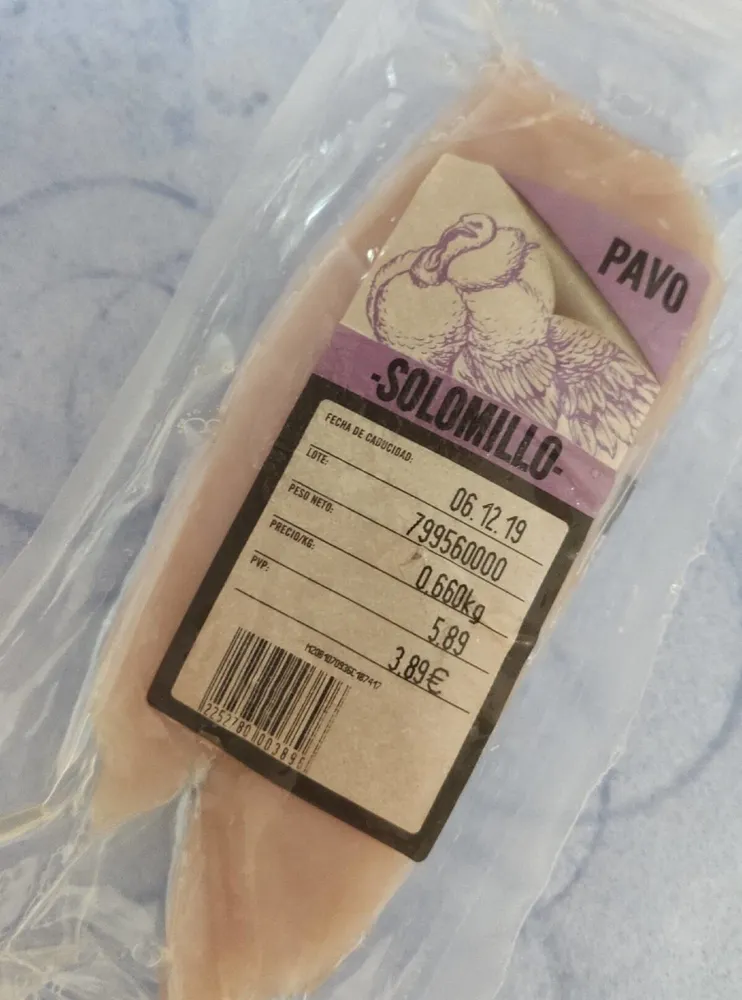 Solomillo pavo