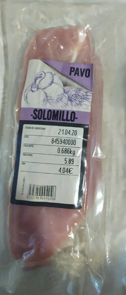 Solomillo Pavo