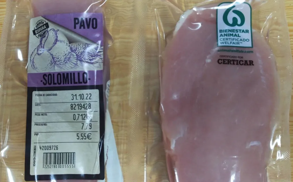 Solomillo de pavo