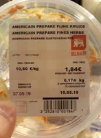 Américain préparé fines herbes