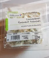 Concombres Finement Tranchés