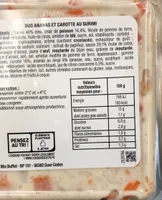 Duo ananas et carotte au surimi