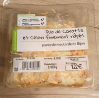 Duo de carotte et Céleri finement râpés