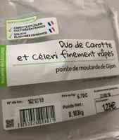 Duo carotte et celeri finement rapes