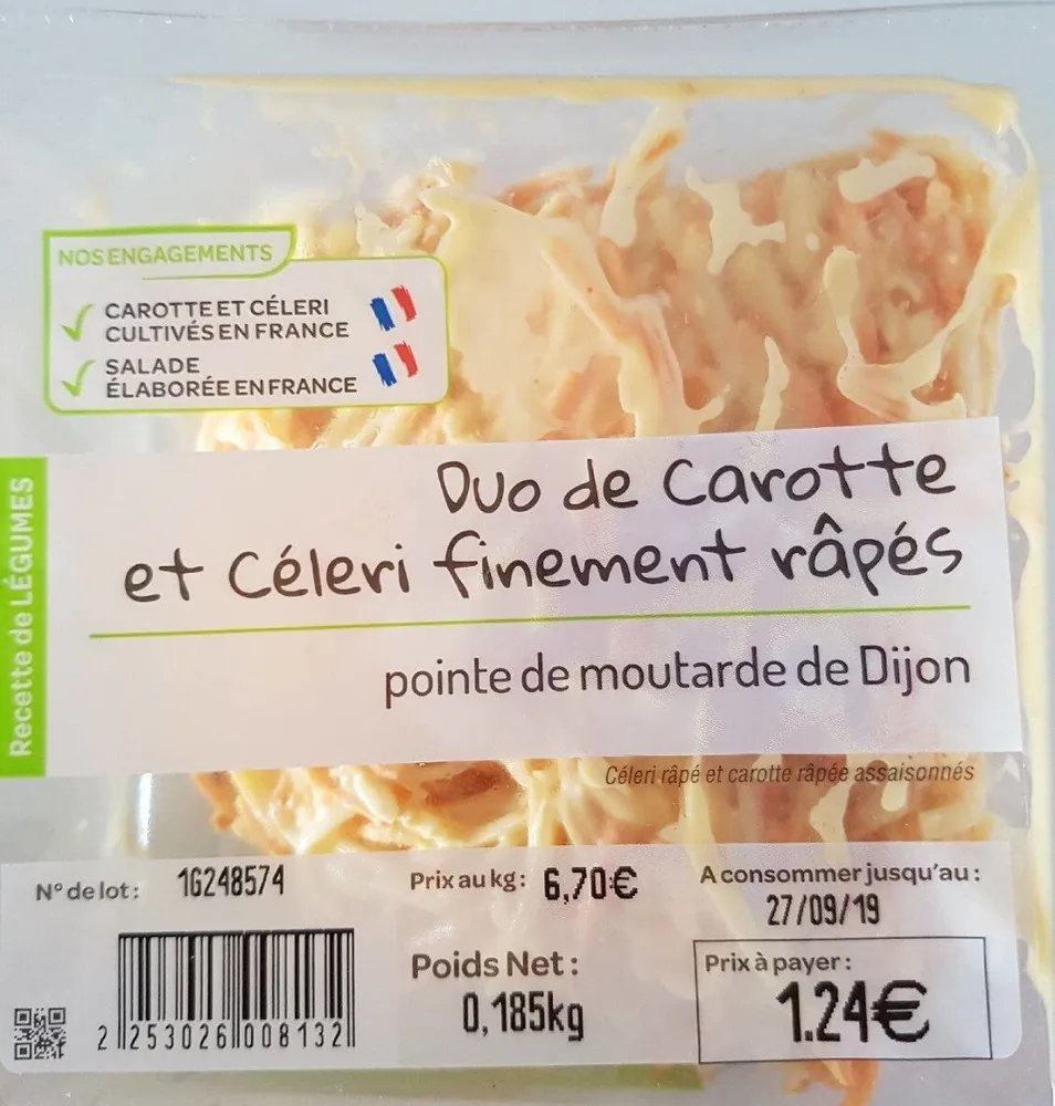 Duo de carotte et céleri