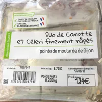 Duo de carottes et celeri