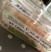 Duo carotte et celeri finement rapes