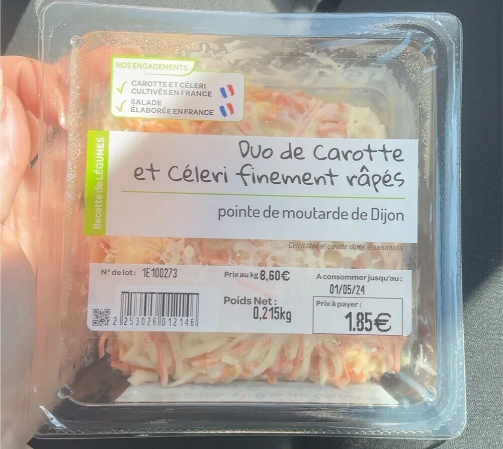 Duo carotte celeri