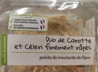 Duo de carotte et Céleri finement râpé