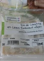Duo de carotte et céleri râpées