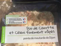 Duo de carotte et céleri finement râpées