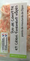 Duo de carotte et céleri finement râpés
