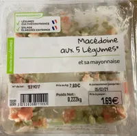 Macedoine aux 5 legumes